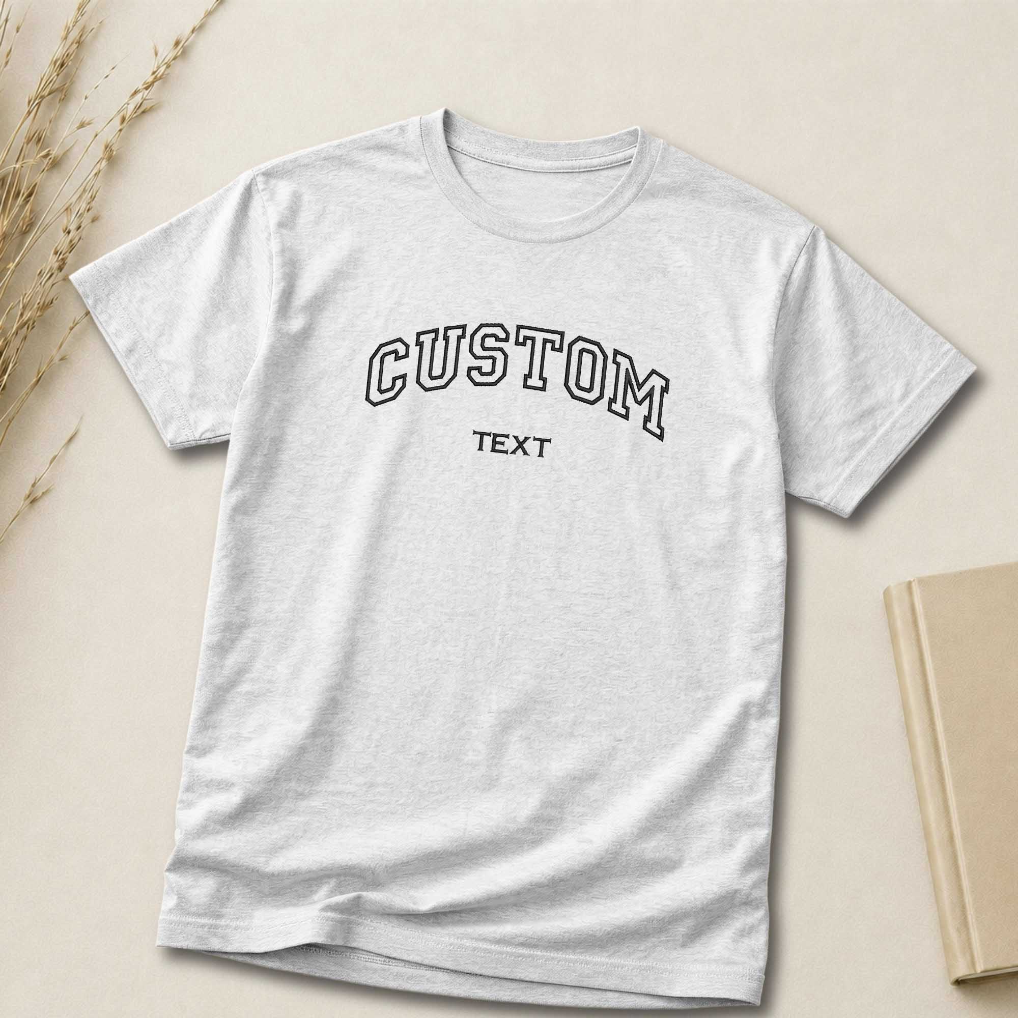 Custom Embroidered Shirt | Personalized College Style Shirt