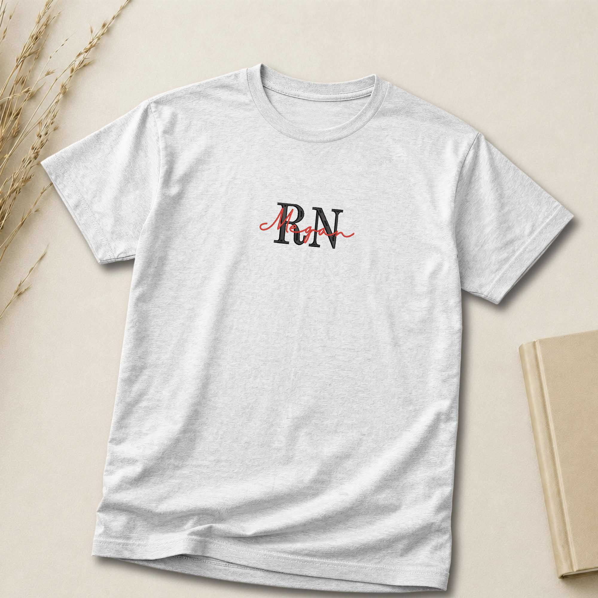 Personalized Custom Initial and Name Embroidered Shirt