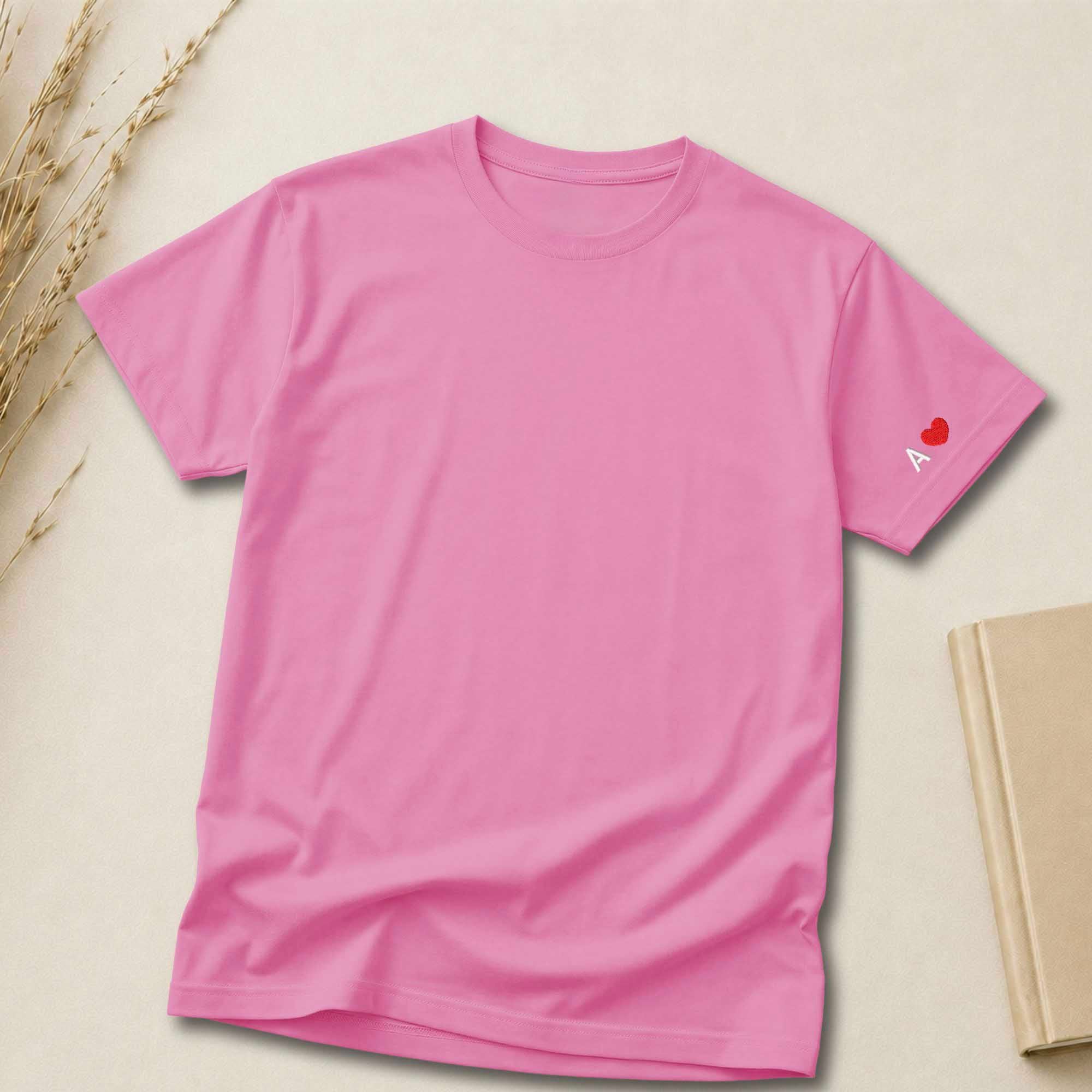 Personalized Minimalist Initial Embroidered Shirt