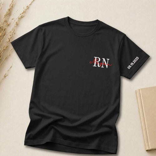 Custom Initial & Name Embroidered Shirt