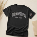Personalized Grandpa Embroidered Shirt