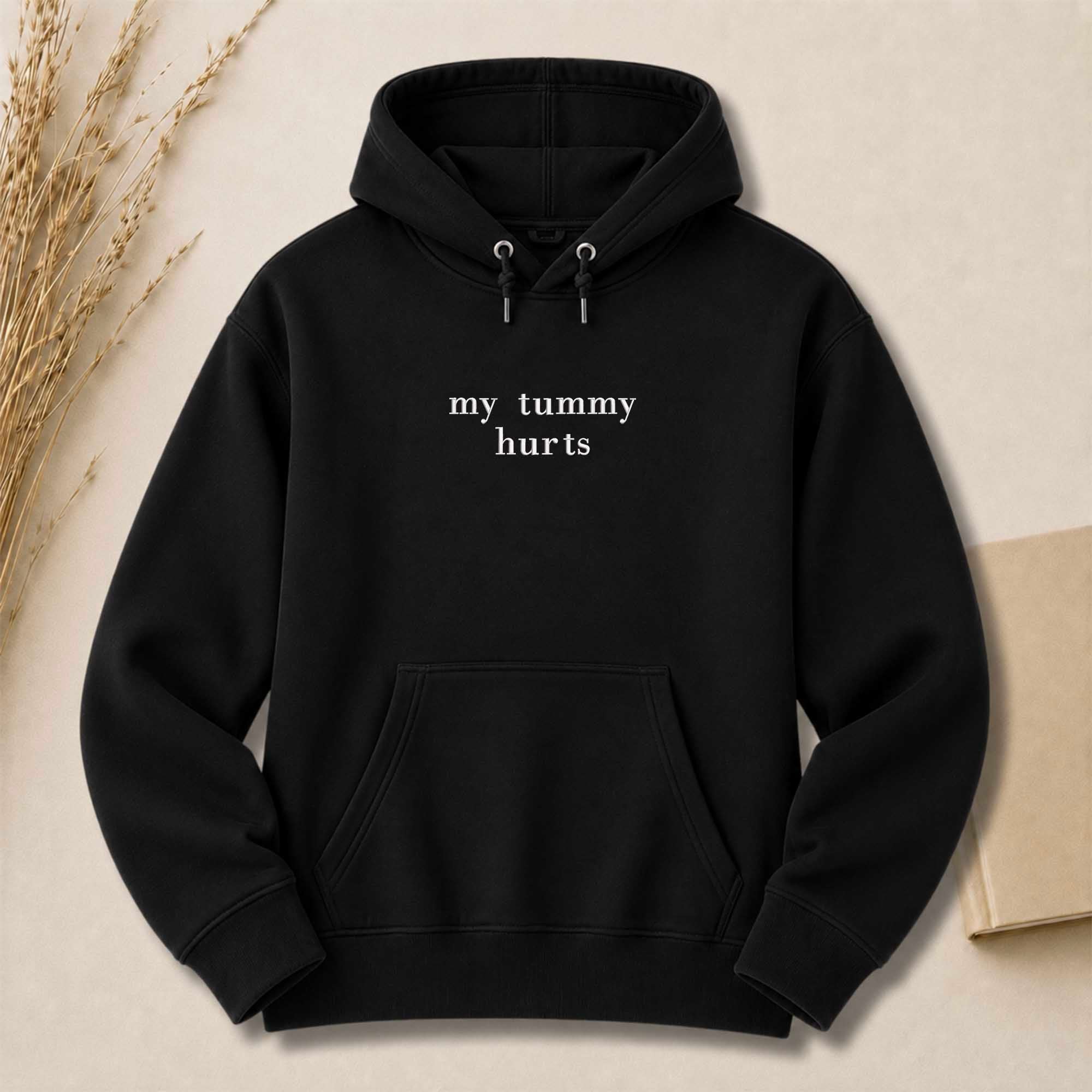 My Tummy Hurts Shirt | Embroidered Shirt