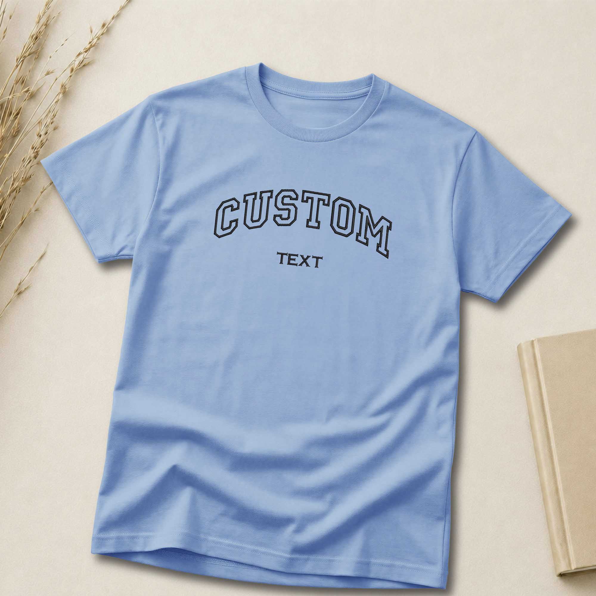 Custom Embroidered Shirt | Personalized College Style Shirt