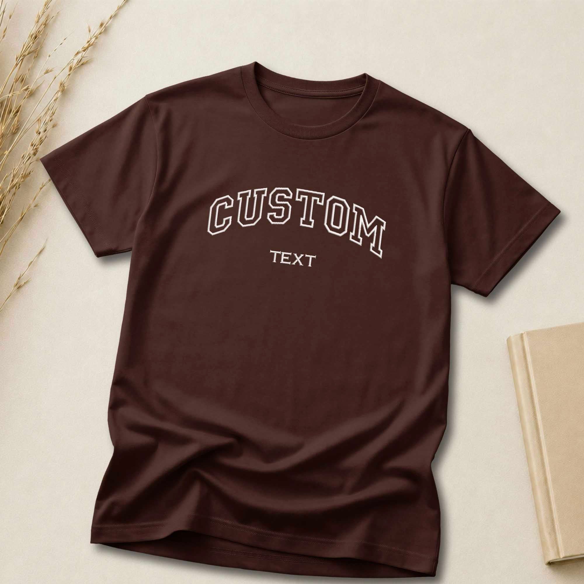 Custom Embroidered Shirt | Personalized College Style Shirt