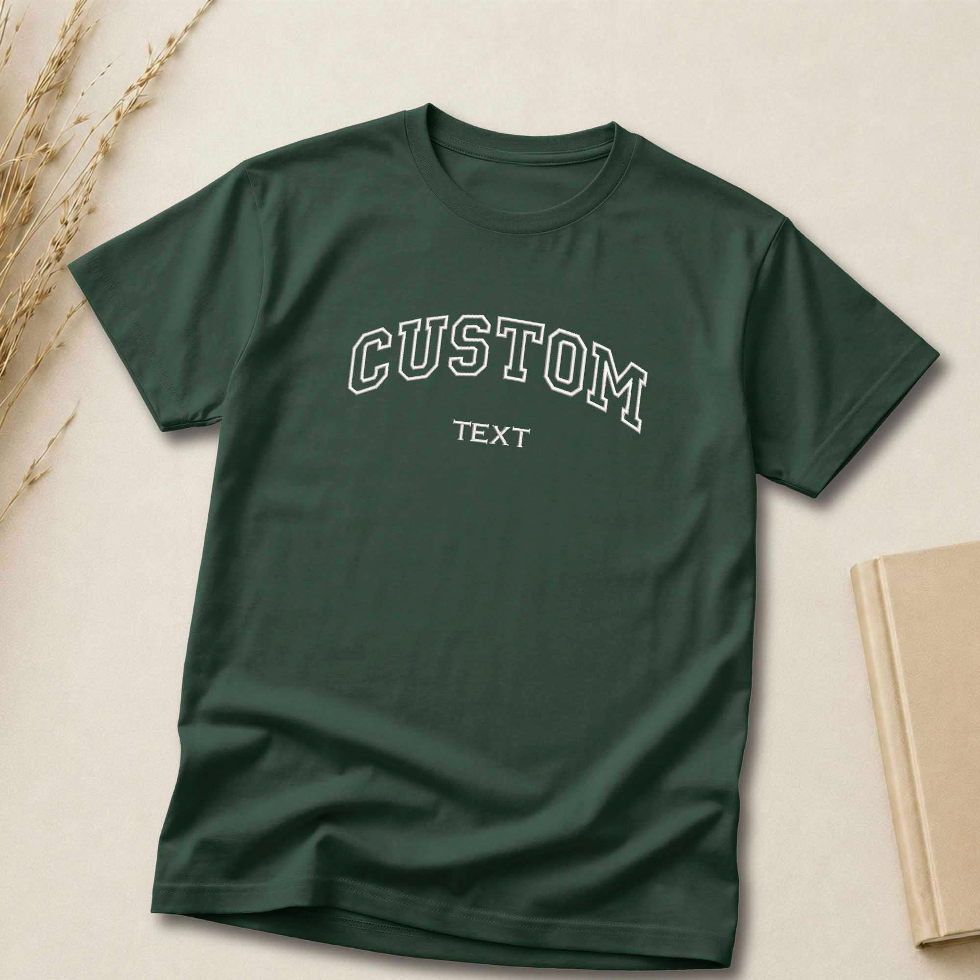 Custom Embroidered Shirt | Personalized College Style Shirt