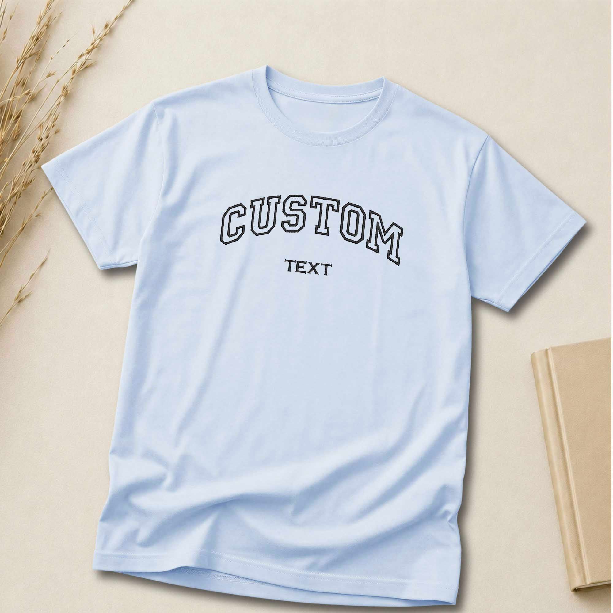 Custom Embroidered Shirt | Personalized College Style Shirt