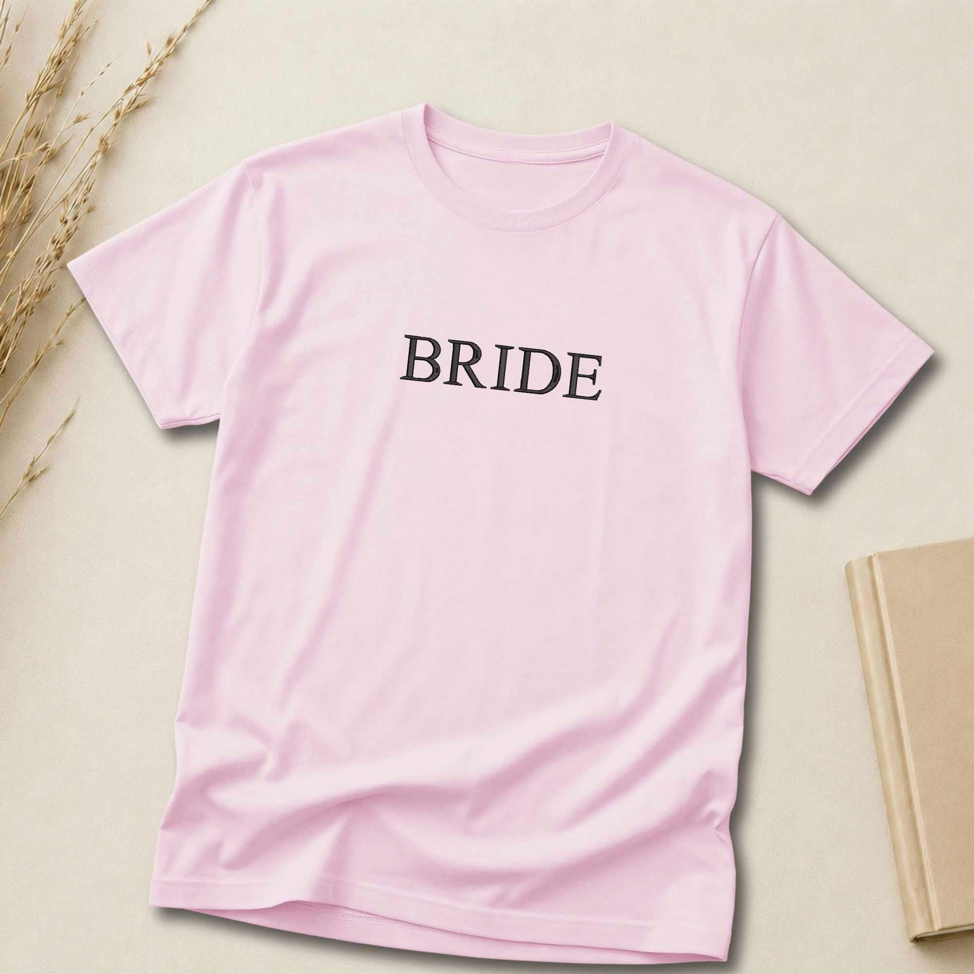 Minimalist Bride Embroidered Shirt