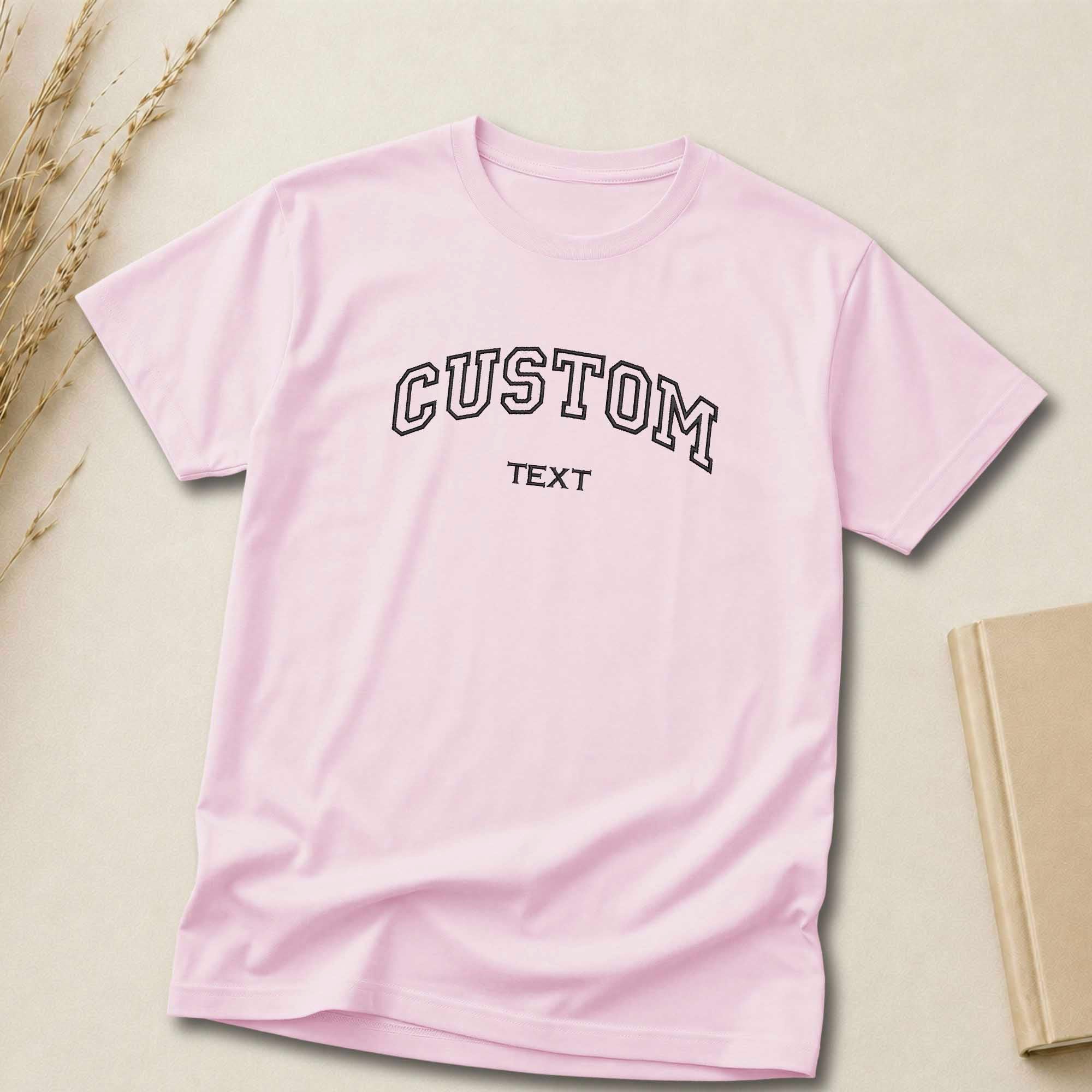 Custom Embroidered Shirt | Personalized College Style Shirt
