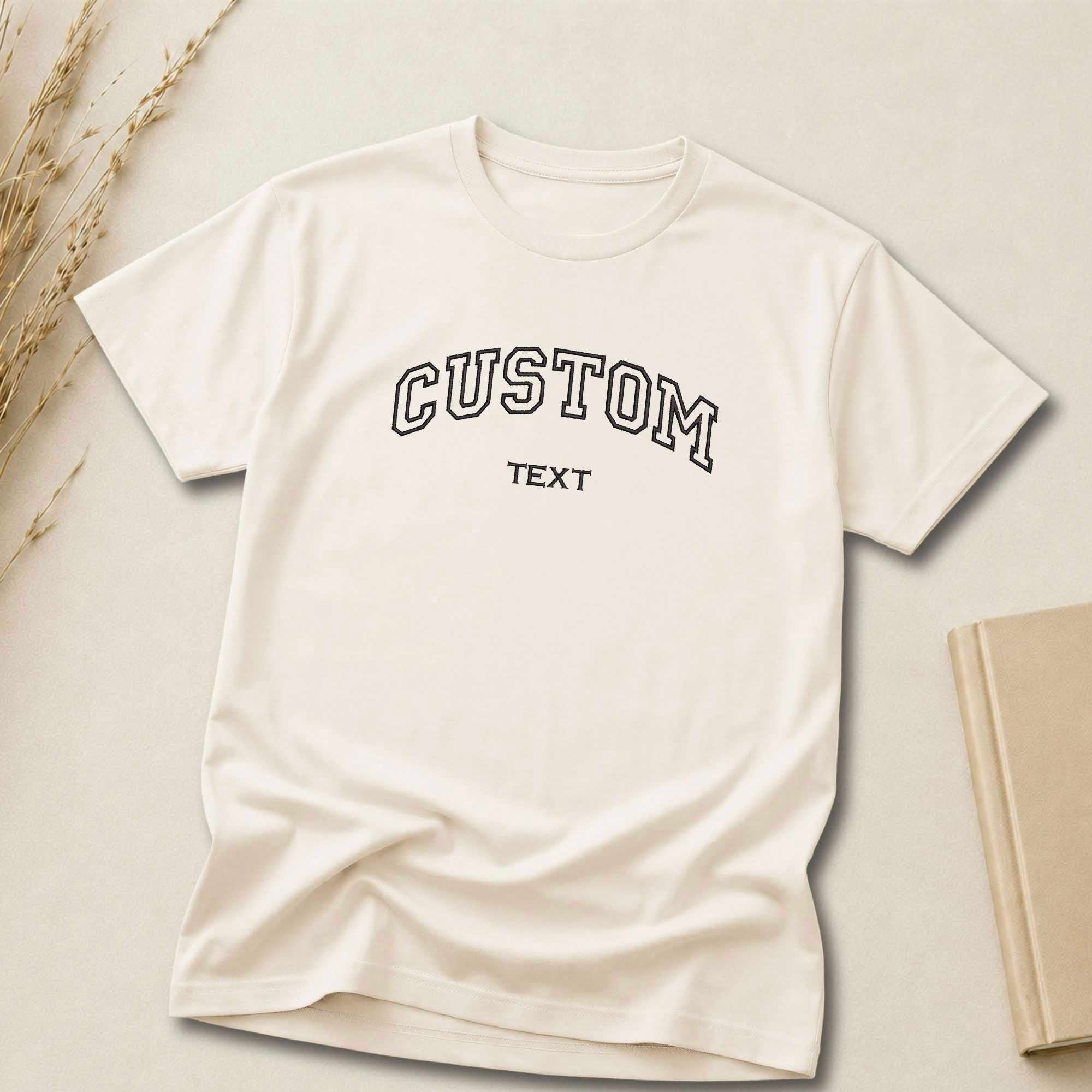 Custom Embroidered Shirt | Personalized College Style Shirt