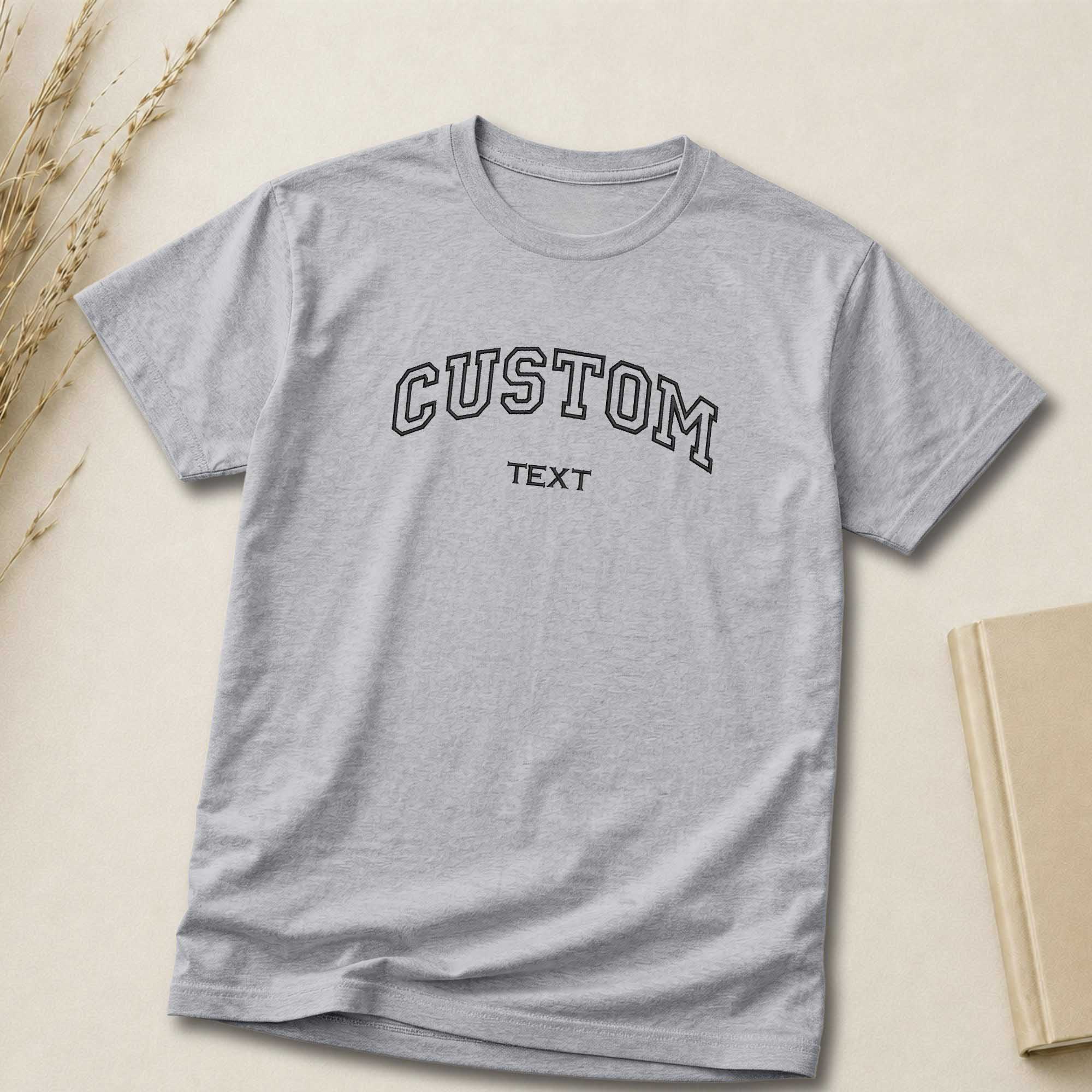 Custom Embroidered Shirt | Personalized College Style Shirt
