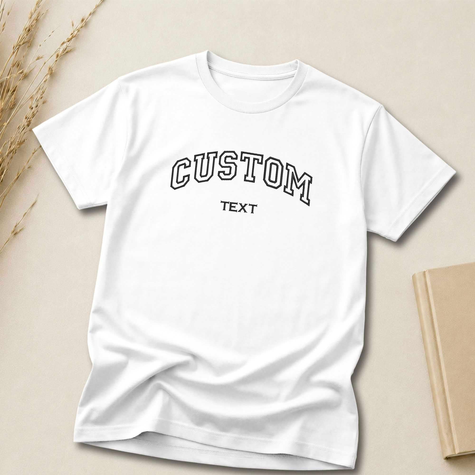 Custom Embroidered Shirt | Personalized College Style Shirt